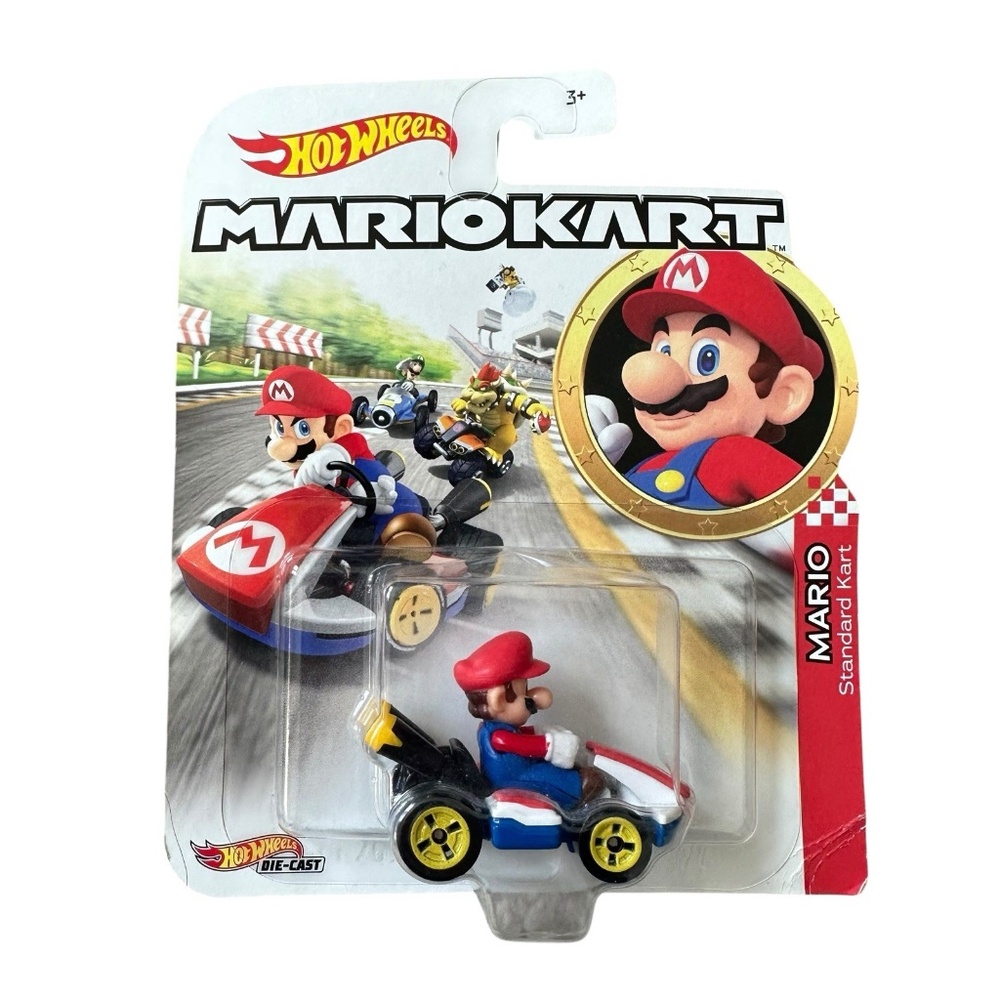 Hot Wheels Nintendo Mario Kart DieCast Vehicles Lot of 7 Carded Mattel 2020 - Picture 7 of 10